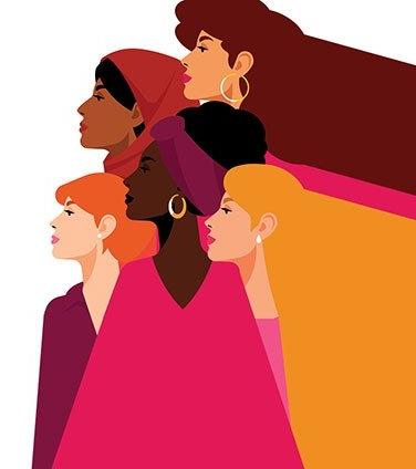 Women's History Month promotional graphic